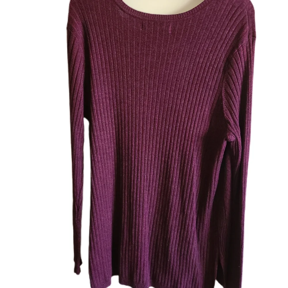 Apt 9 Long Sleeve Sweater Top Size XL NWT - Picture 3 of 5